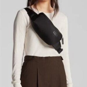 Monos Metro Sling bag in nylon carbon black NWOT